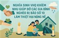 Nghĩa Sinh VHQ khiêm nhu giúp đỡ các gia đình nghèo bị Bão số 10 làm thiệt hại nặng nề