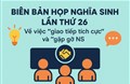 Biên bản Hội thảo và Gặp gỡ Nghĩa Sinh thứ 26, ngày 26/11/2025