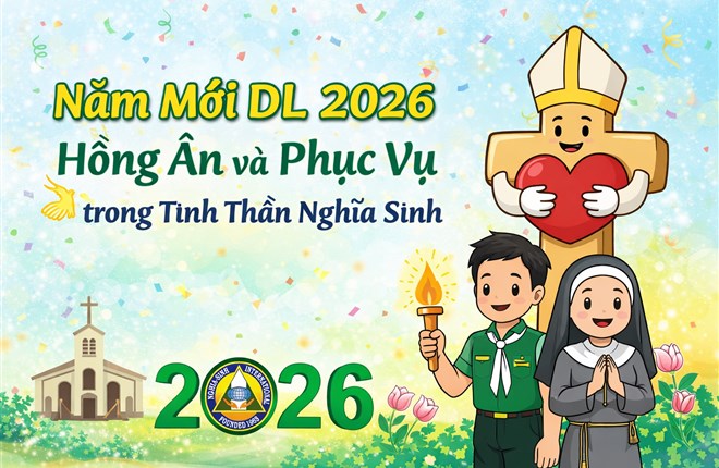 Năm Mới Tết Dương Lịch 2026 – Nghĩa Sinh VHQ Trong Tình Thương và Hy Sinh Phục Vụ