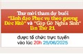 Thư mời dự hội thảo Lãnh đạo Phục vụ theo gương Đức Kitô và buổi Gặp gỡ Nghĩa Sinh lần thứ 21 vào lúc 20h ngày 25/6/2025