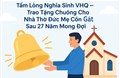 Tấm Lòng Nghĩa Sinh VHQ –  Trao Tặng Chuông Cho Nhà Thờ Đức Mẹ Cồn Gát Sau 27 Năm Mong Đợi