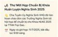 📣 Thư Mời Họp Chuẩn Bị Khóa Huấn Luyện Nghĩa Sinh 2025