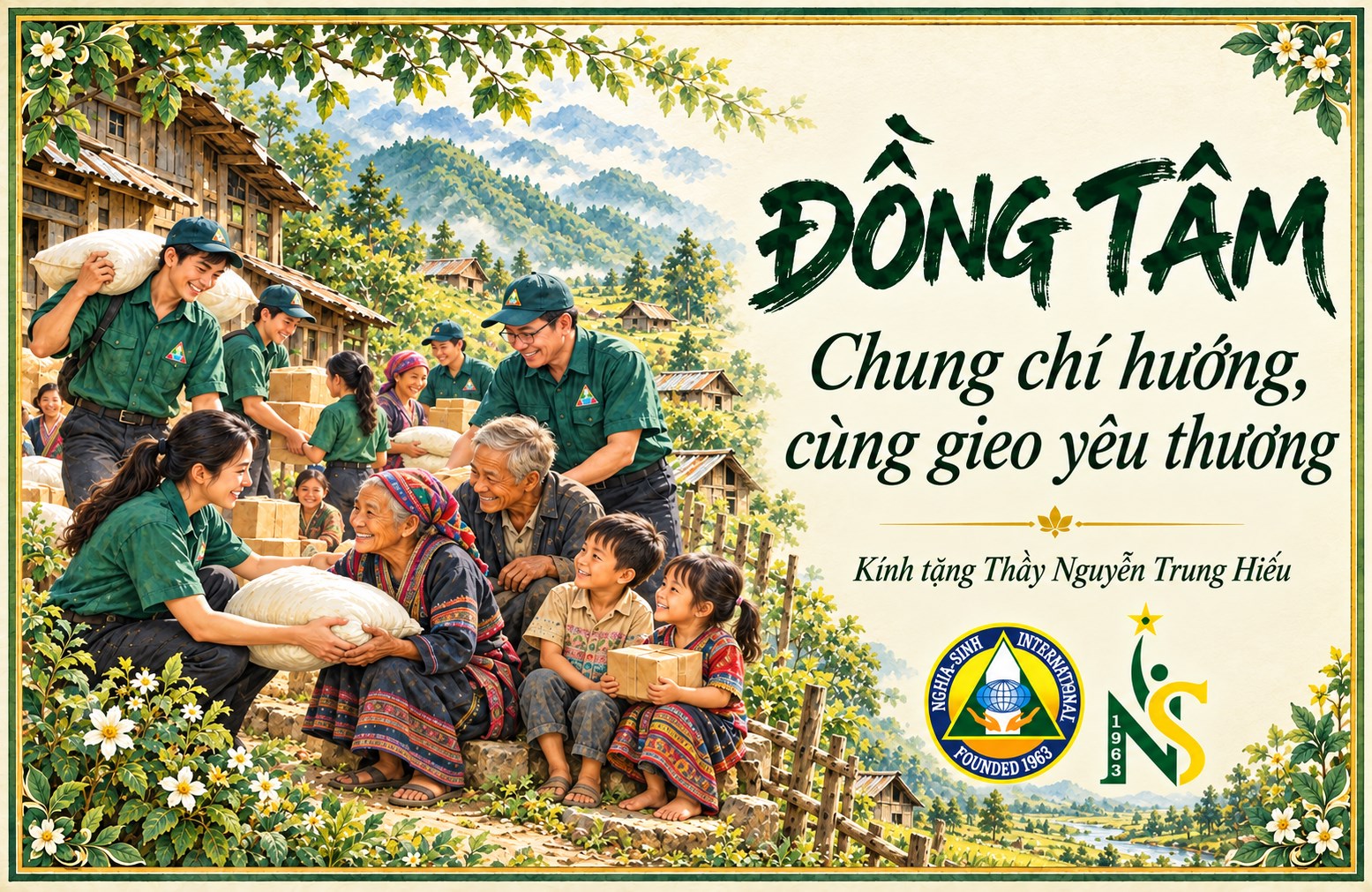 Đồng Tâm – Chung chí hướng, cùng gieo yêu thương - 1