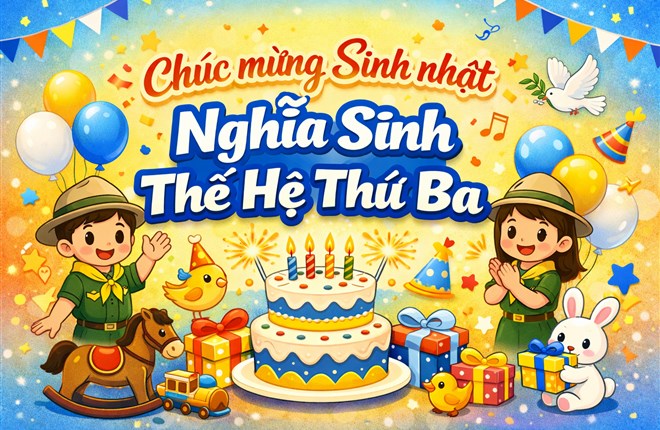 Nghĩa Sinh: Chúc mừng Sinh nhật Nghĩa Sinh TH3 được dồi dào sức khoẻ tinh thần cùng thể lực và luôn được chan hòa phước lành từ Đấng Tạo Hóa.