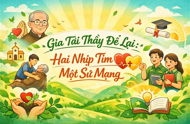 Gia Tài Thầy Để Lại: Hai Nhịp Tim Một Sứ Mạng