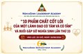 “10 PHẨM CHẤT CỐT LÕI CỦA MỘT LÃNH ĐẠO CÓ TÂM VÀ CÓ TẦM” VÀ BUỔI GẶP GỠ NGHĨA SINH LẦN THỨ 33 VÀO LÚC 20 GIỜ, NGÀY 26/08/2026