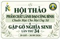 THƯ MỜI DỰ HỘI THẢO “PHẨM CHẤT LÃNH ĐẠO CÔNG BÌNH: CHUẨN MỰC CHO MỌI ỨNG XỬ” VÀ BUỔI GẶP GỠ NGHĨA SINH LẦN THỨ 34 VÀO LÚC 20 GIỜ, NGÀY 30/09/2026